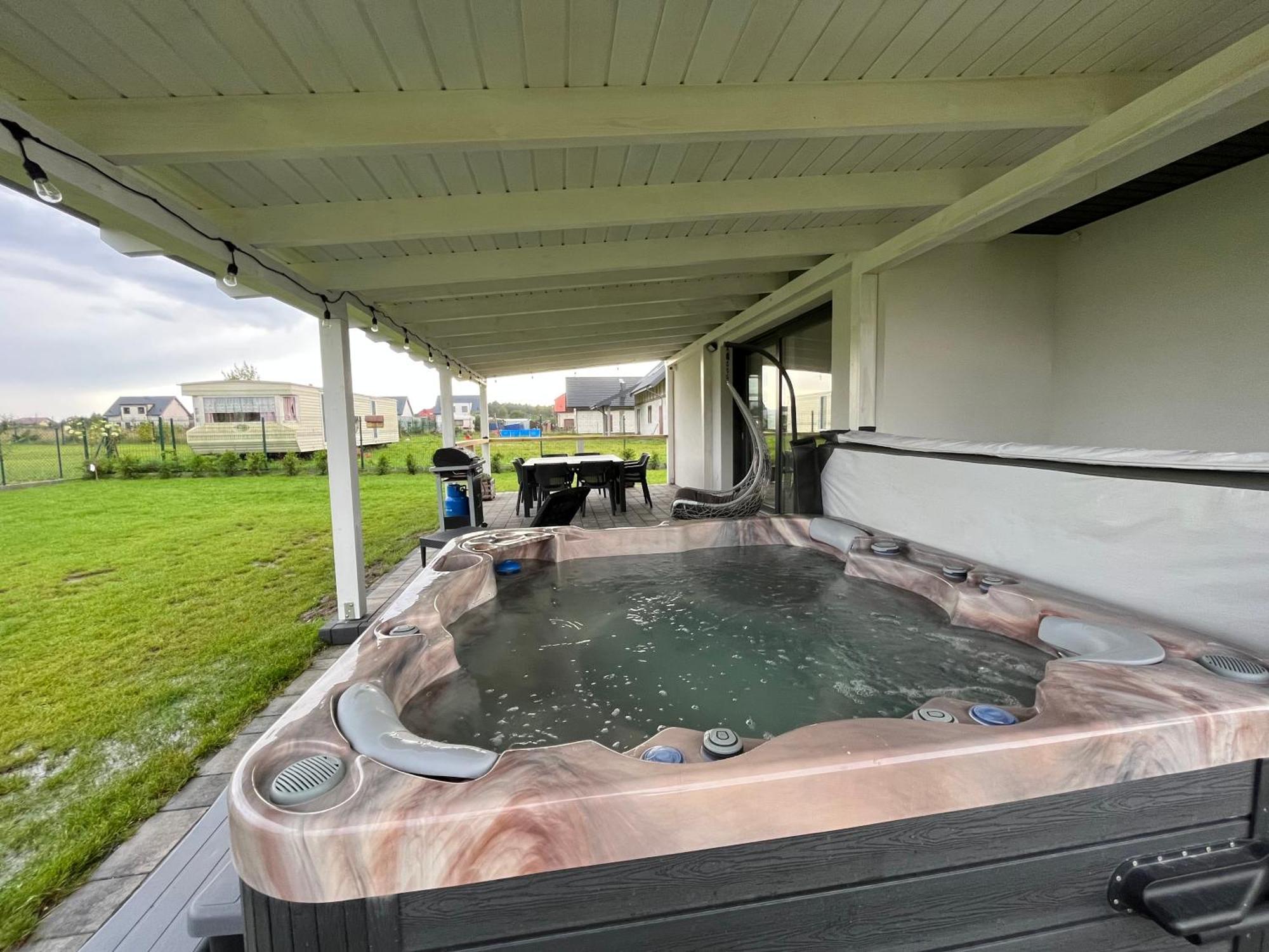 Dom Nad Morzem Z Jacuzzi 10 Osob Morze Przygod Villa Mieroszyno Exterior photo